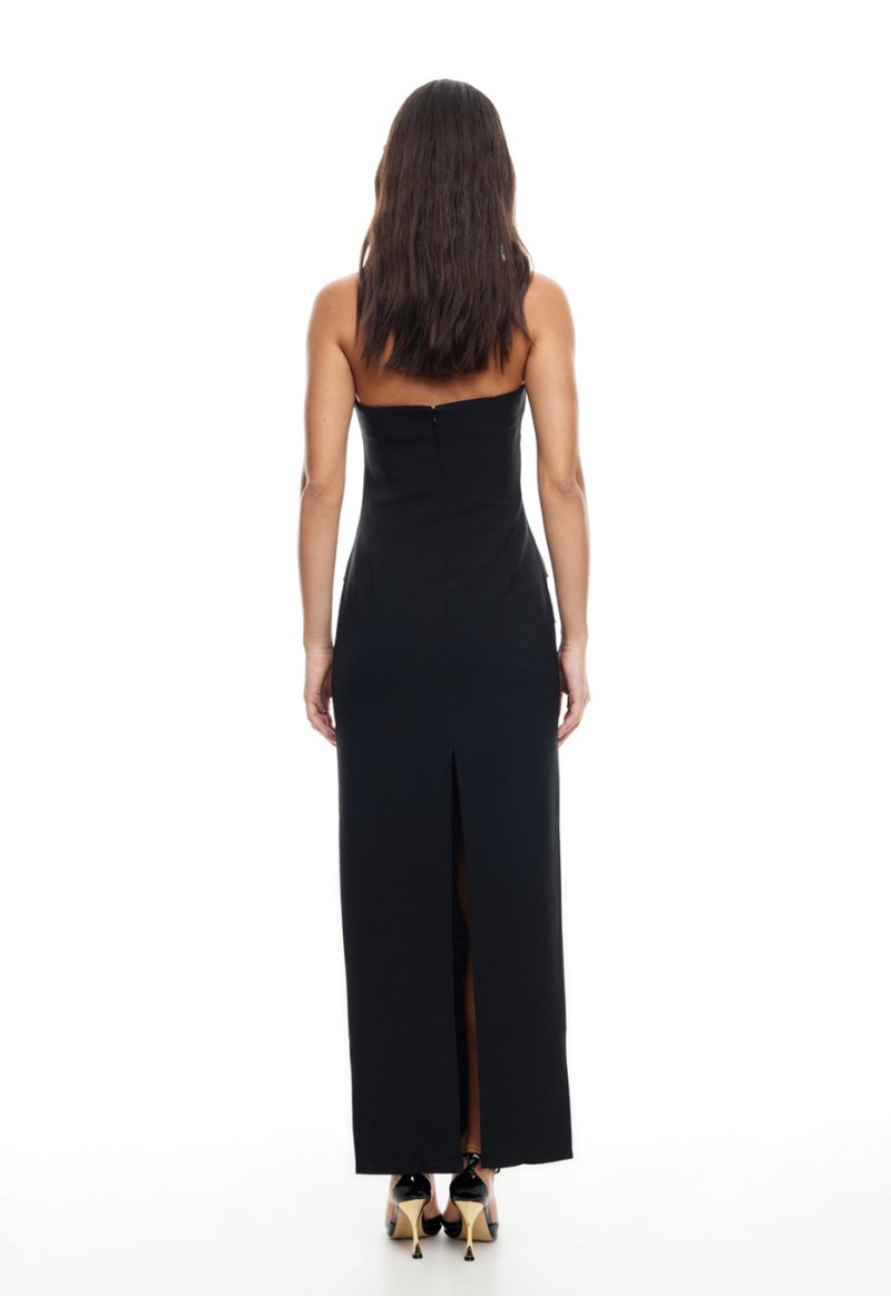 Black Lioness 1999 Maxi Dress | India-TZLOD5473