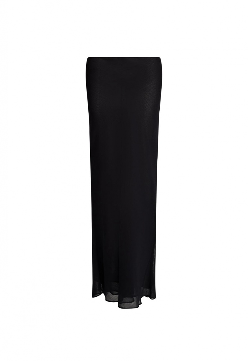 Black Lioness Devon Maxi Skirt | India-IHYQS6132