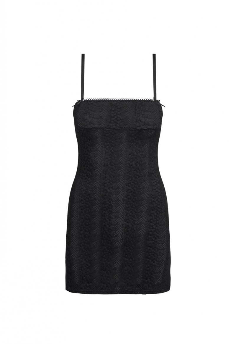 Black Lioness Intuition Mini Dress | India-TFCKX5618