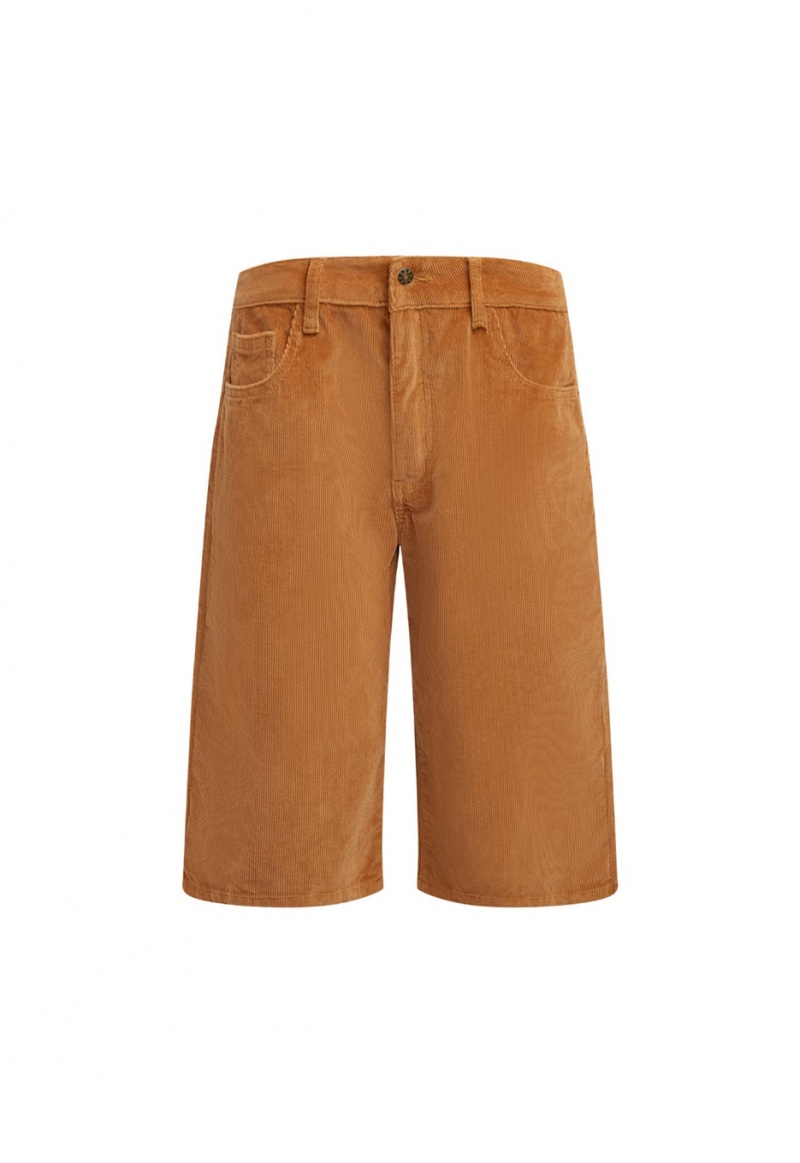 Brown Lioness Kurt Jorts Shorts | India-IHMCE5206