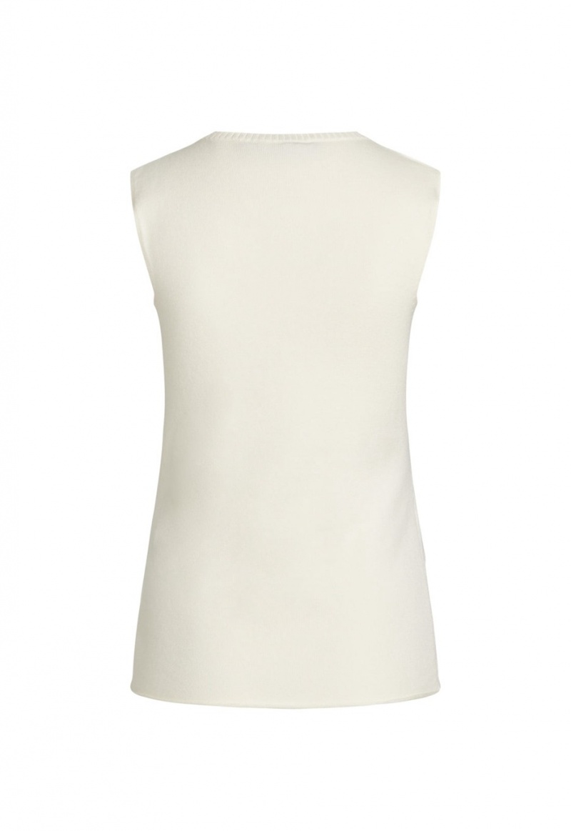 Cream Lioness Kourt Vest | India-QAUHX4609