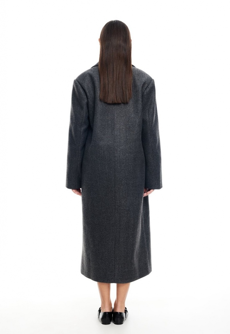 Dark Grey Lioness Olsen Coat | India-MWFJU9186