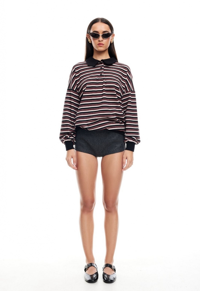 Dark Grey Lioness Olsen Shorts | India-UFXBE6728