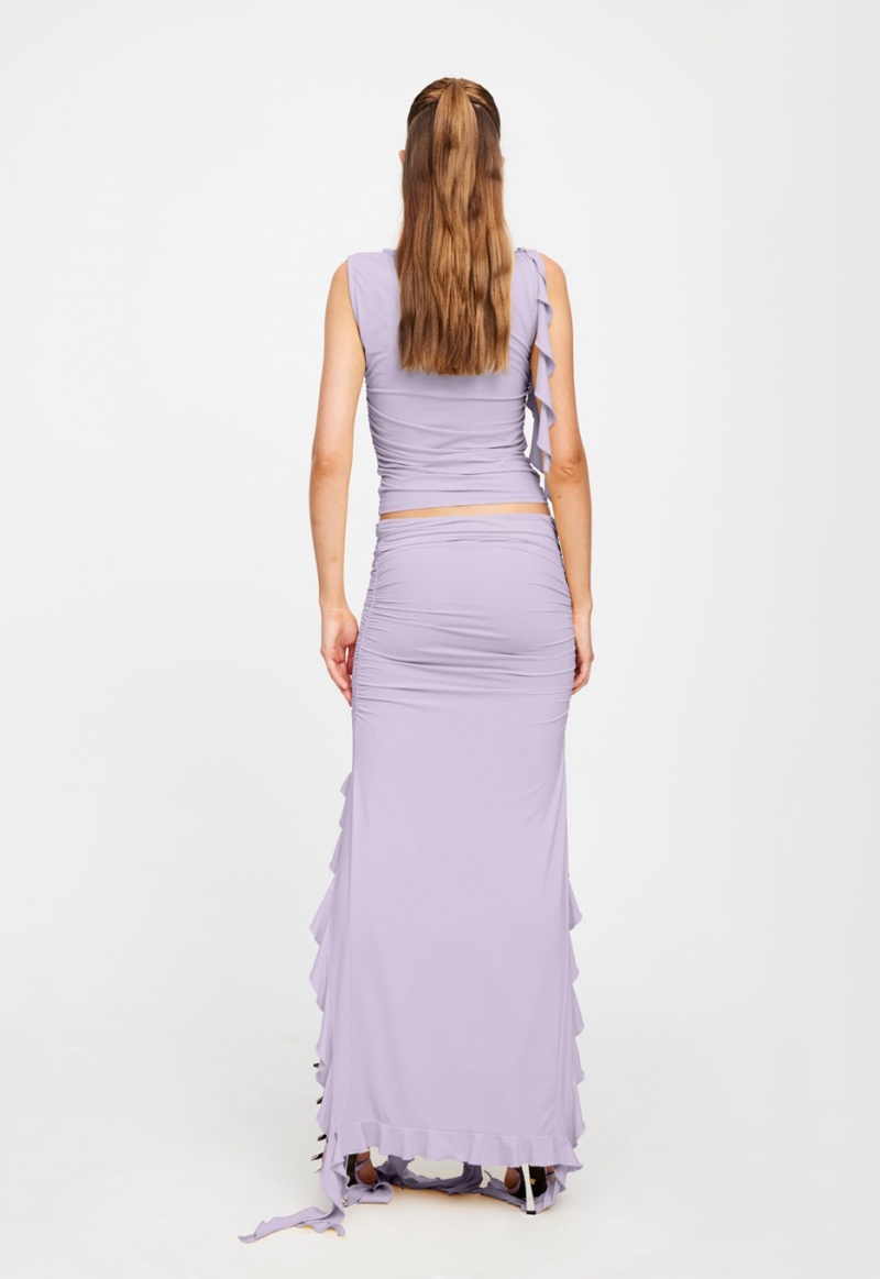 Light Purple Lioness Rendezvous Skirt | India-PARUX9374