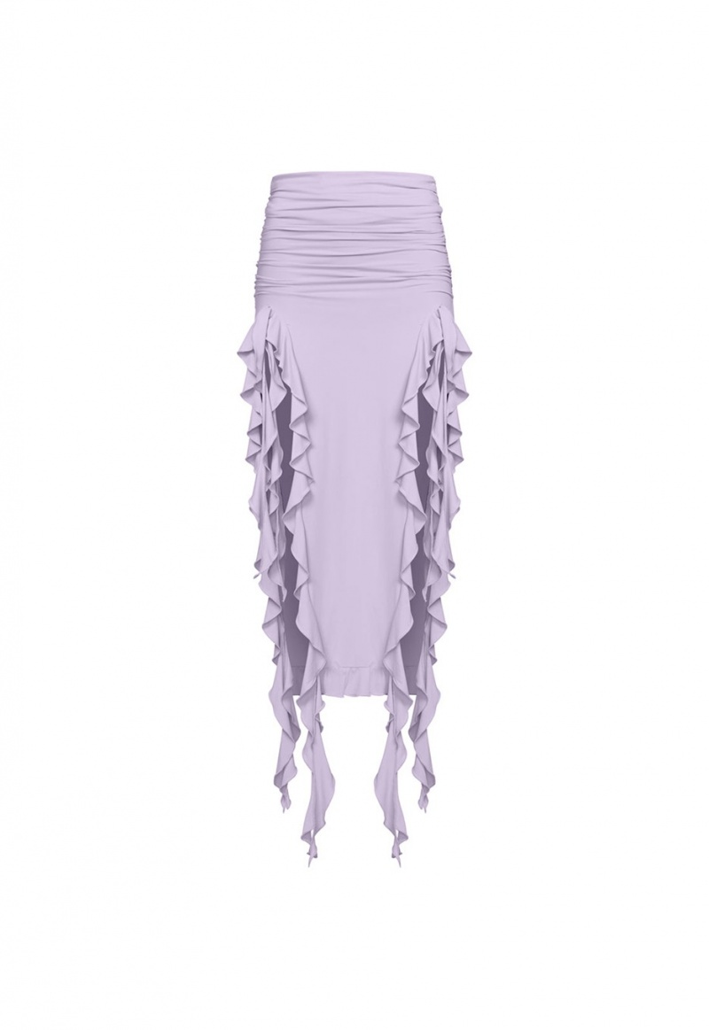 Light Purple Lioness Rendezvous Skirt | India-PARUX9374