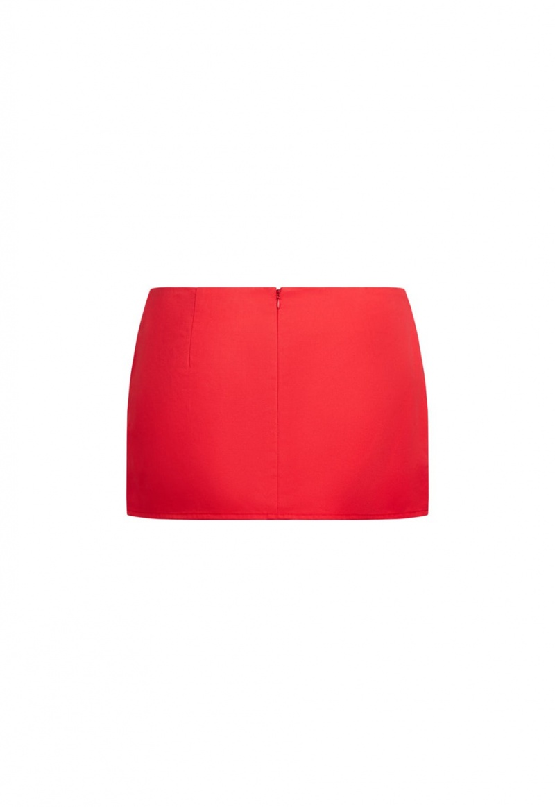 Red Lioness Clicquot Mini Skirt | India-OSIEQ2854