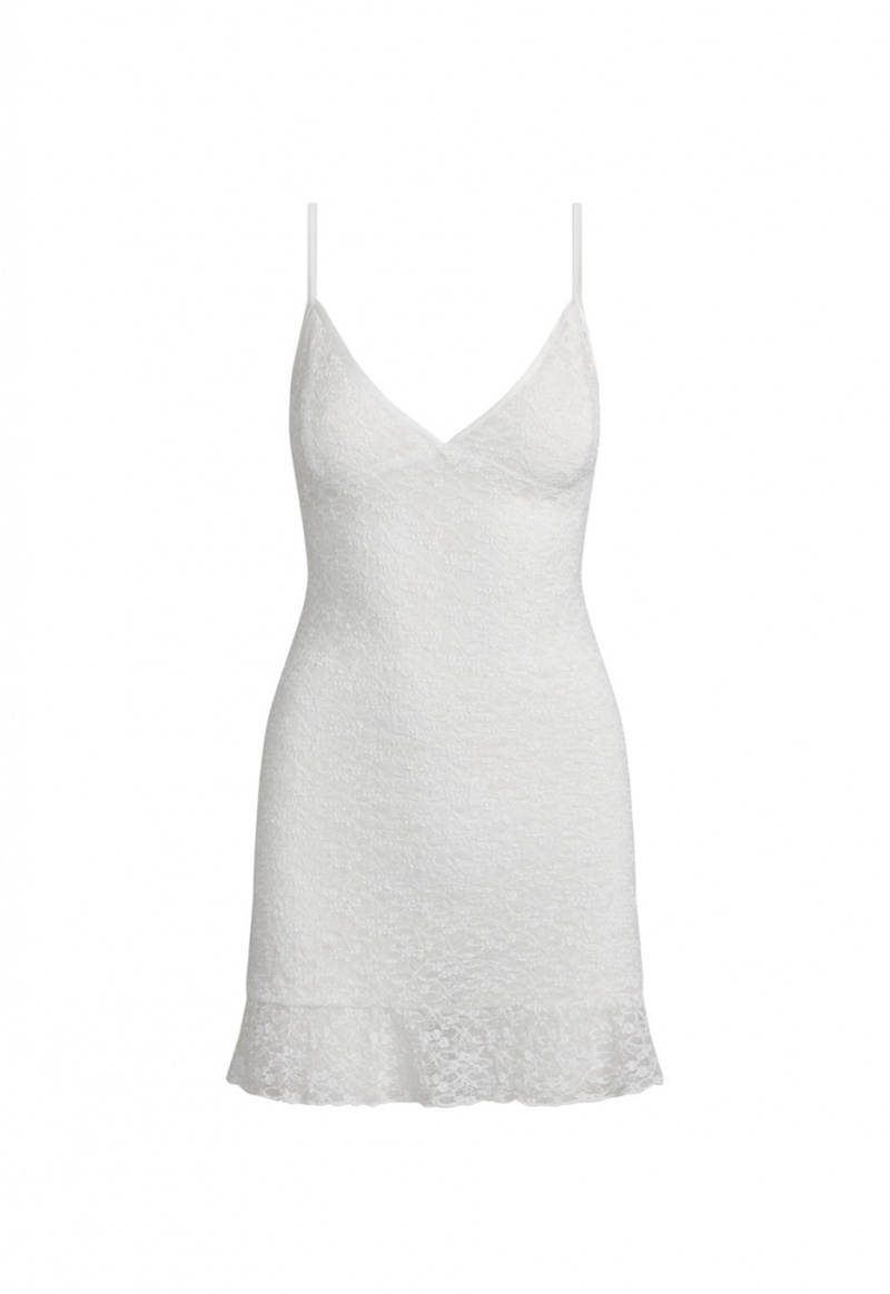 White Lioness Daydream Mini Dress | India-CVQYK6495