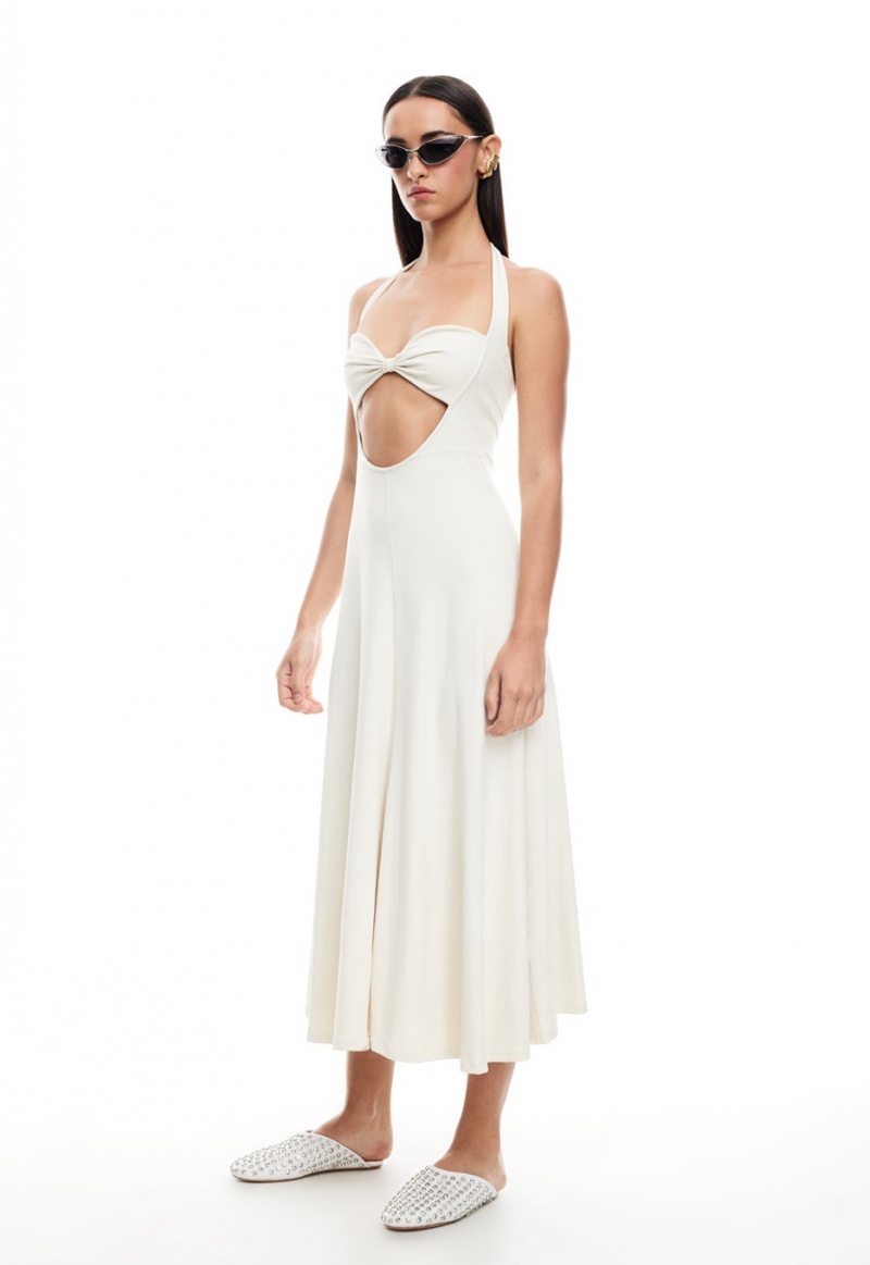 White Lioness Nirvana Midi Dress | India-SFHOZ1349