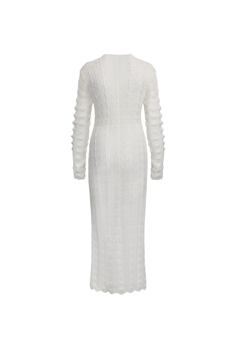 White Lioness Soirée Maxi Dress | India-WLZJT3291